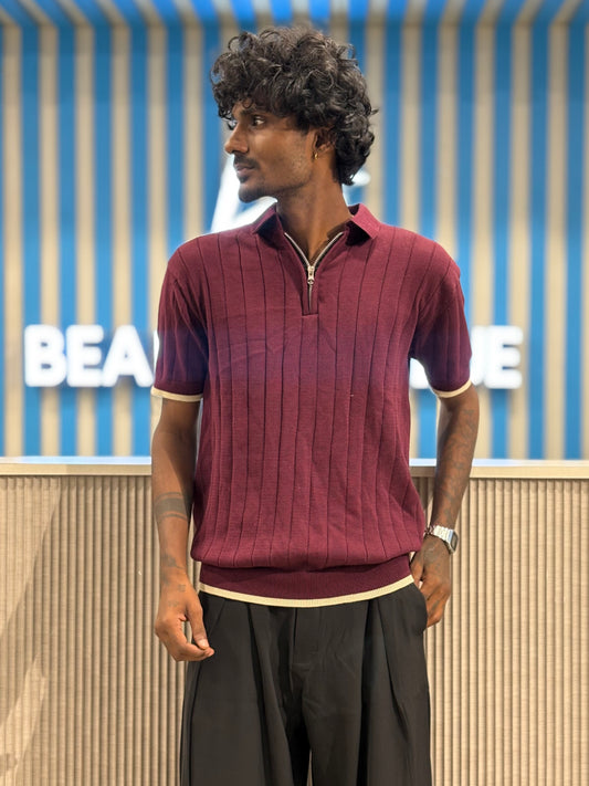 Maroon Polo Tshirt