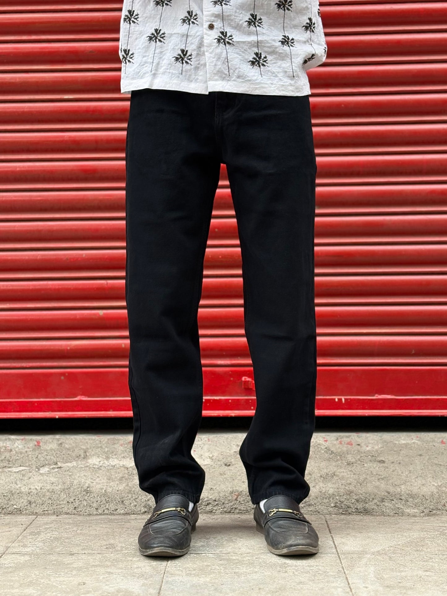 Black Mom Fit Jeans