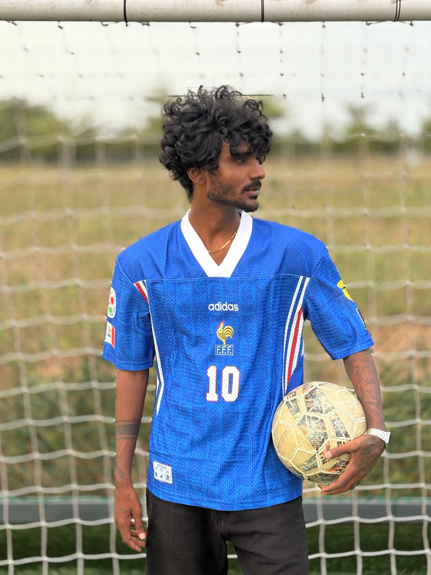 France X Zidane Retro Oversized Jersey