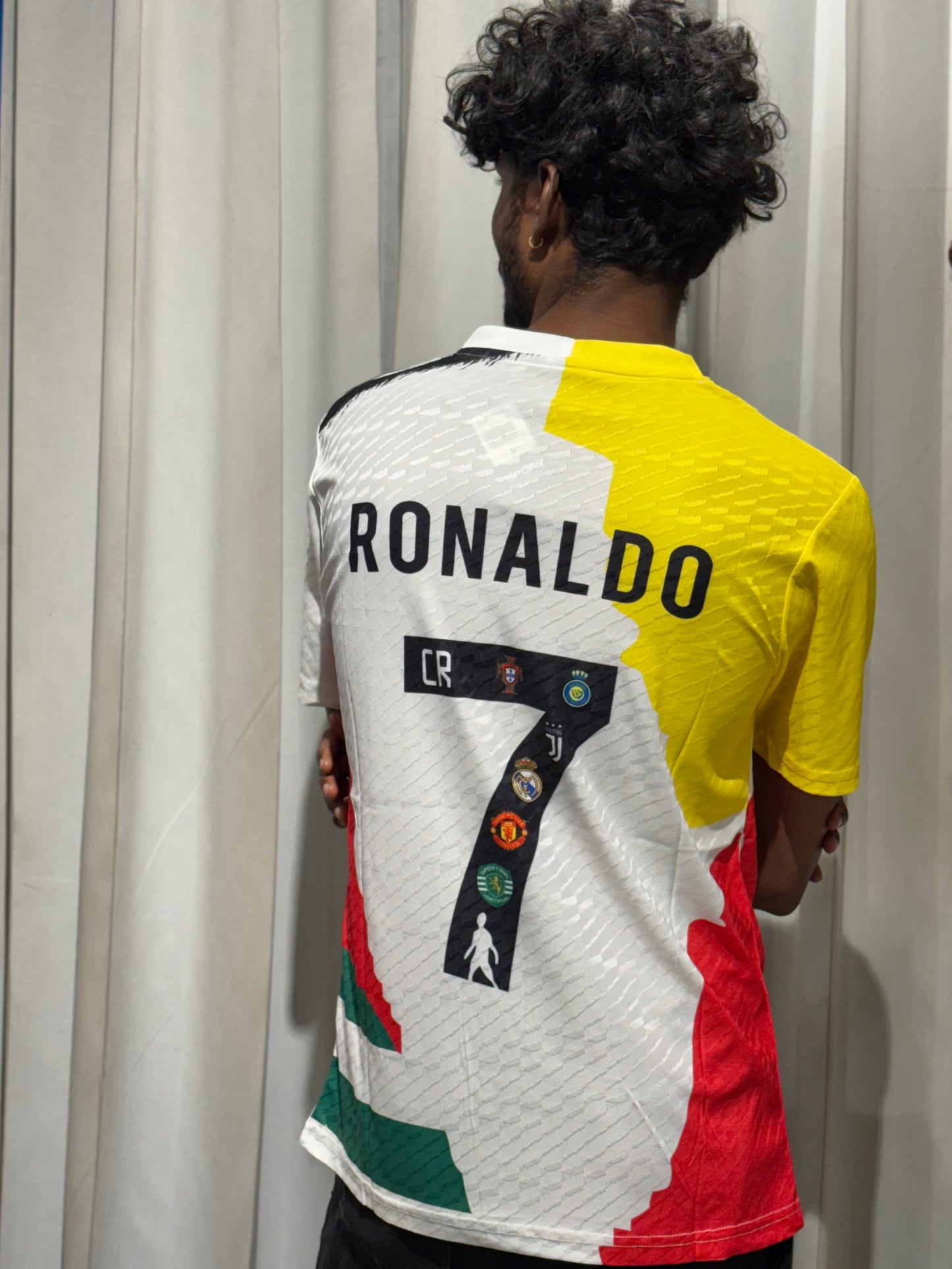 RONALDO ALL CLUBS JERSEY (player version)