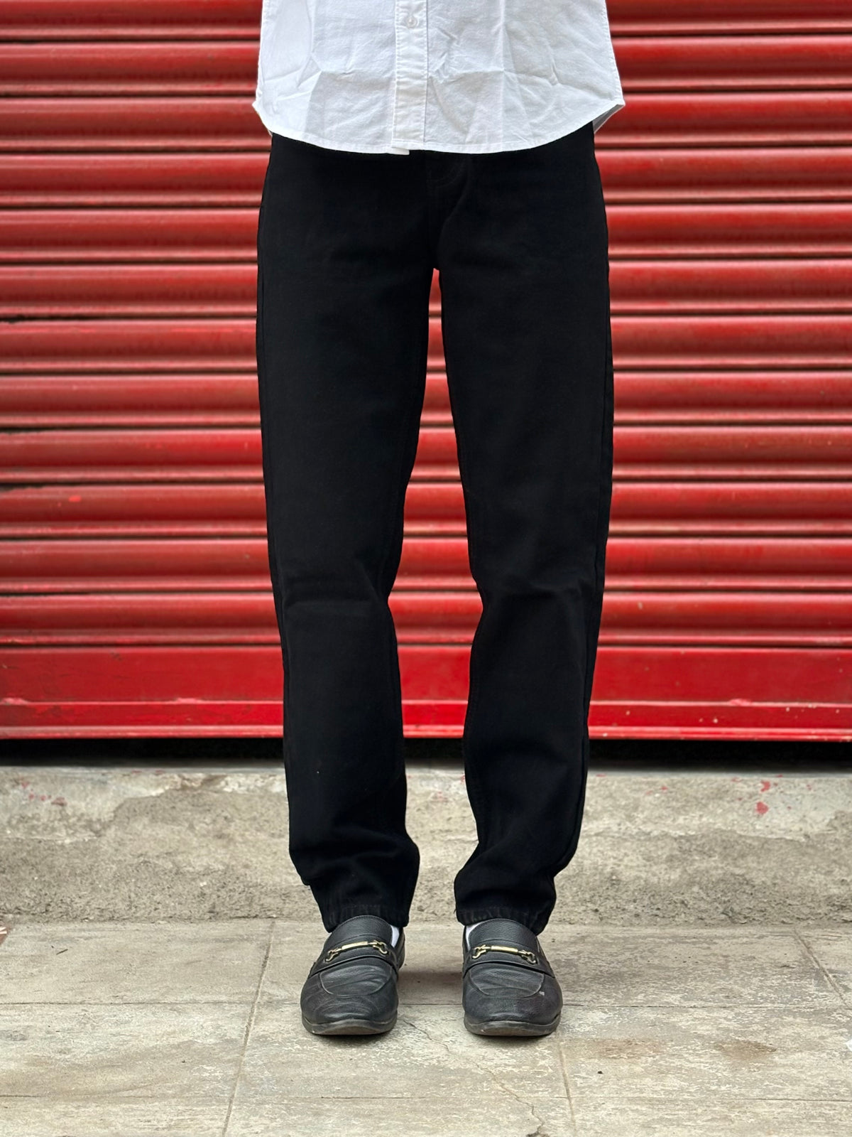 Black Mom Fit Jeans