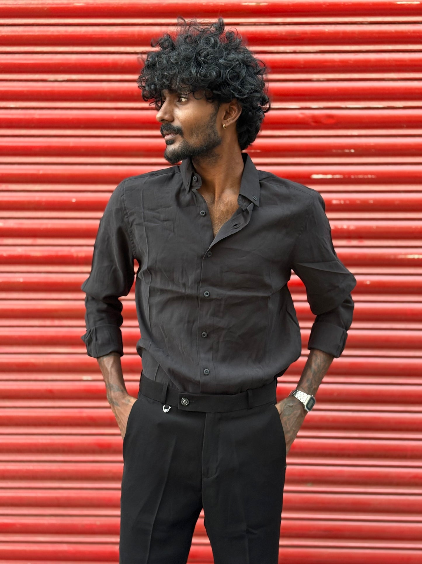 Black Turkish Shirt