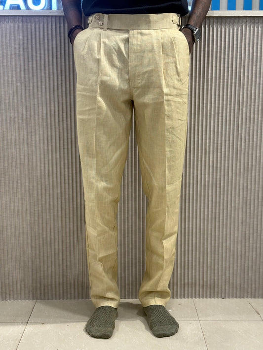 Beige Gurkha Pant