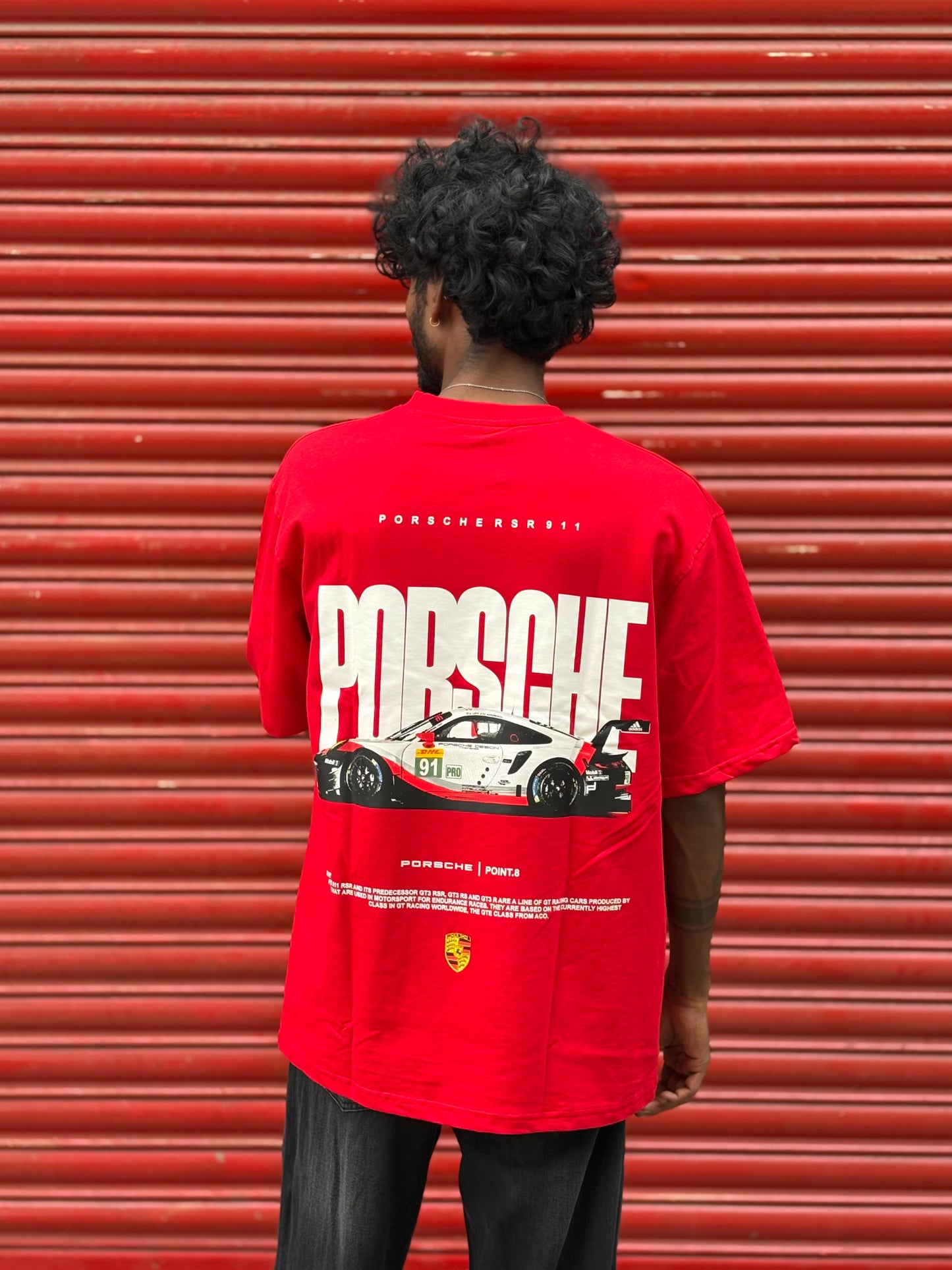 Red Oversized Tshirt