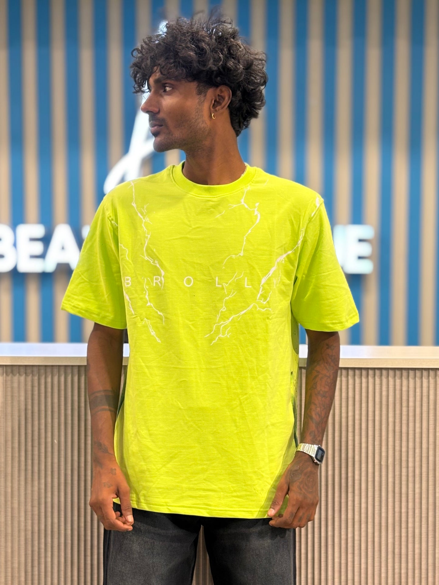 Neon Green Oversized Tshirt
