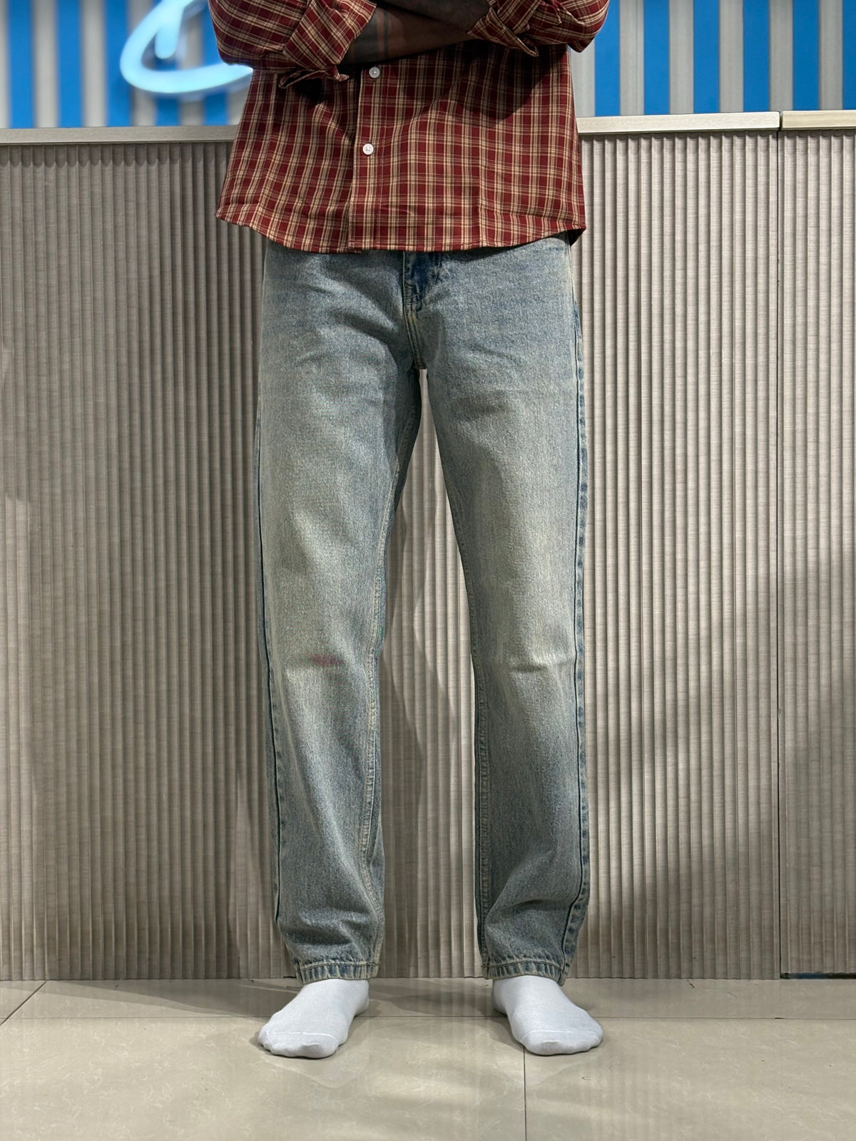 Blue Vintage Mom Fit Jeans
