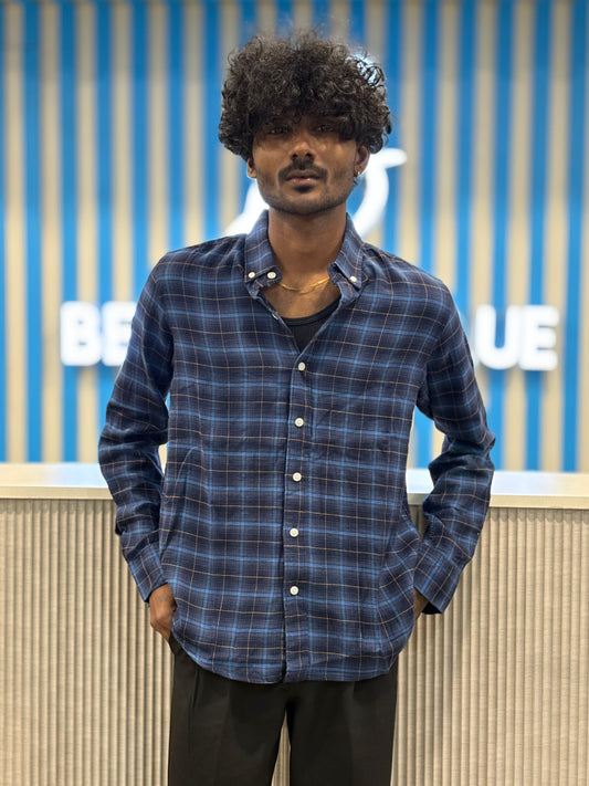 Blue Flannel Shirt