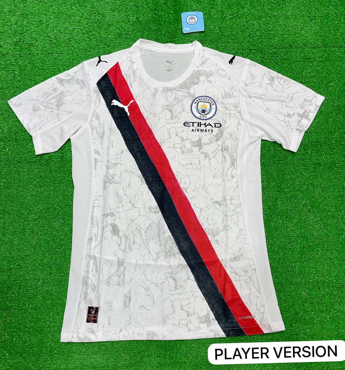 MANCHESTER CITY PLAYER VERSION JERSEY