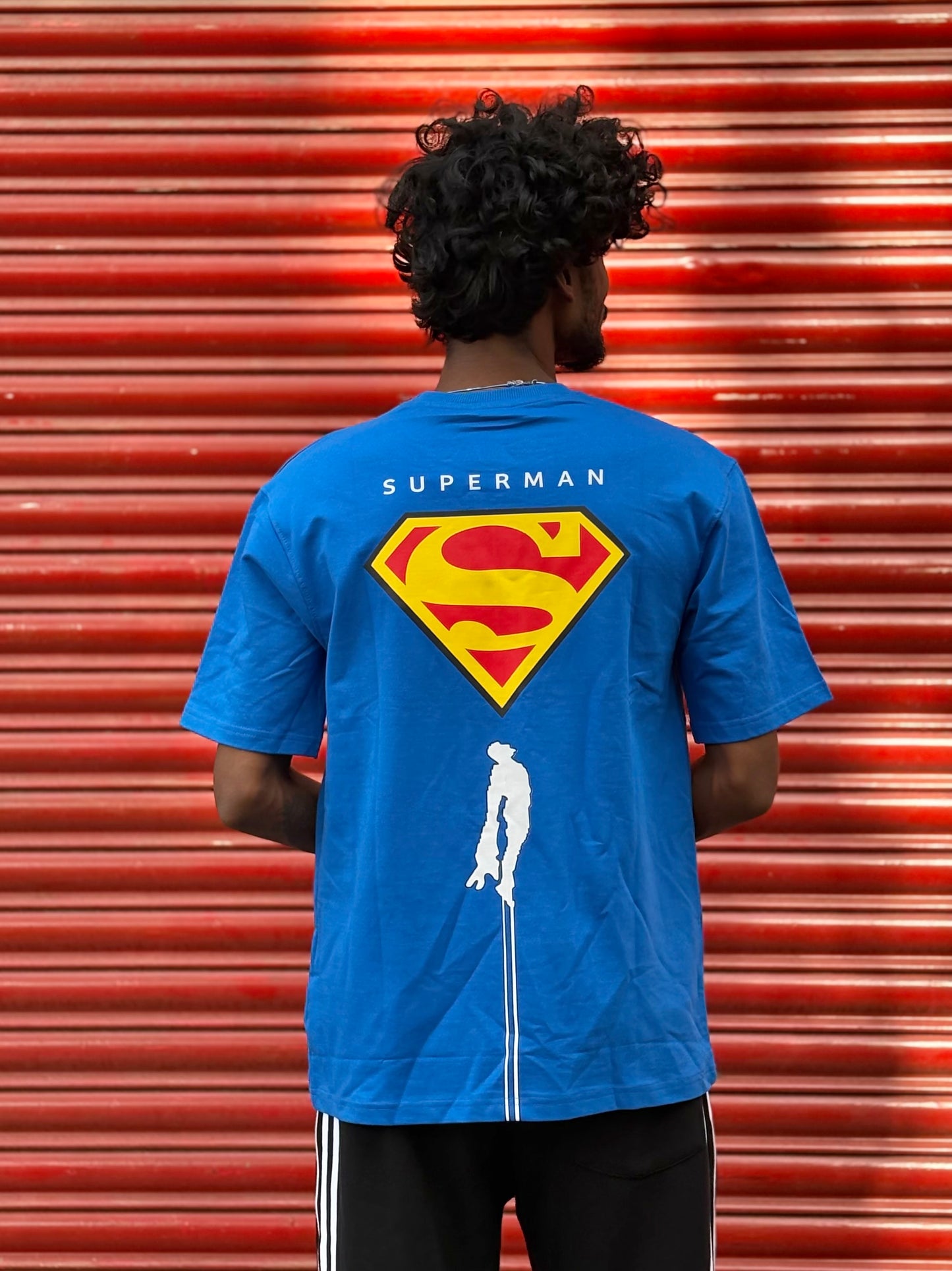 Blue Oversized Tshirt