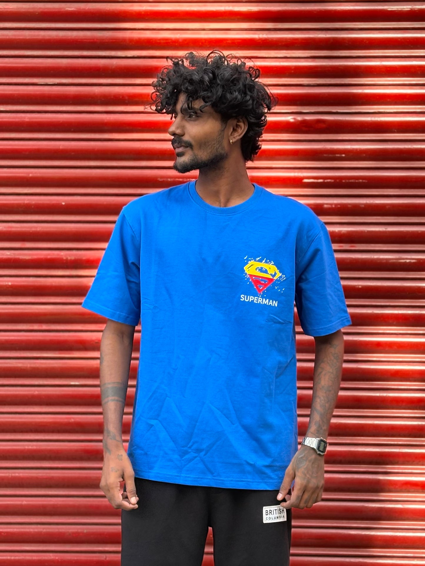Blue Oversized Tshirt