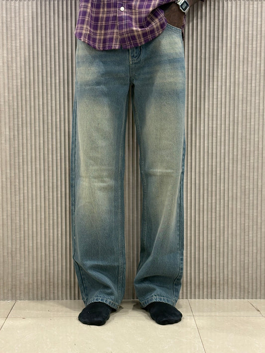 Blue Baggy Jeans