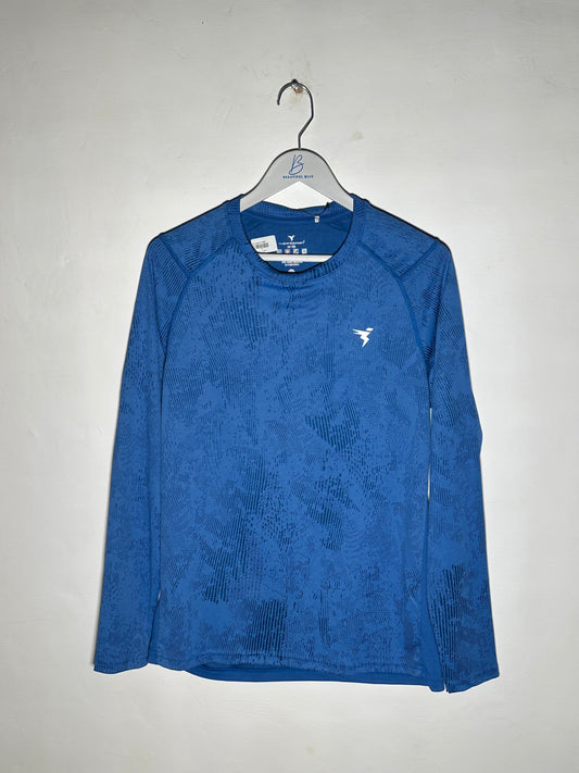 Blue Dry Fit Full Sleeve T-Shirt