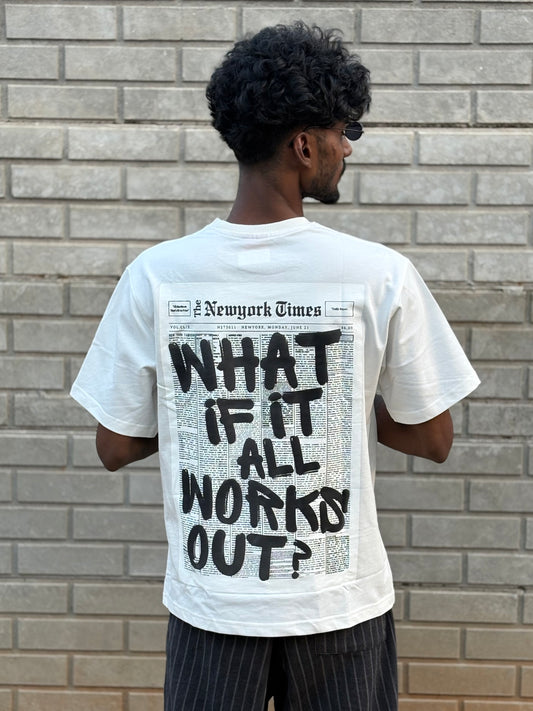 White Oversized Tshirt