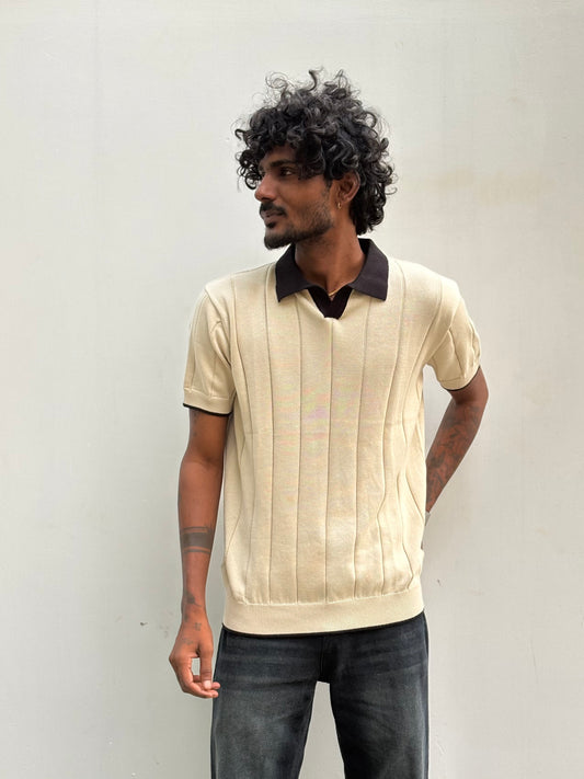 Off White Polo Tshirt