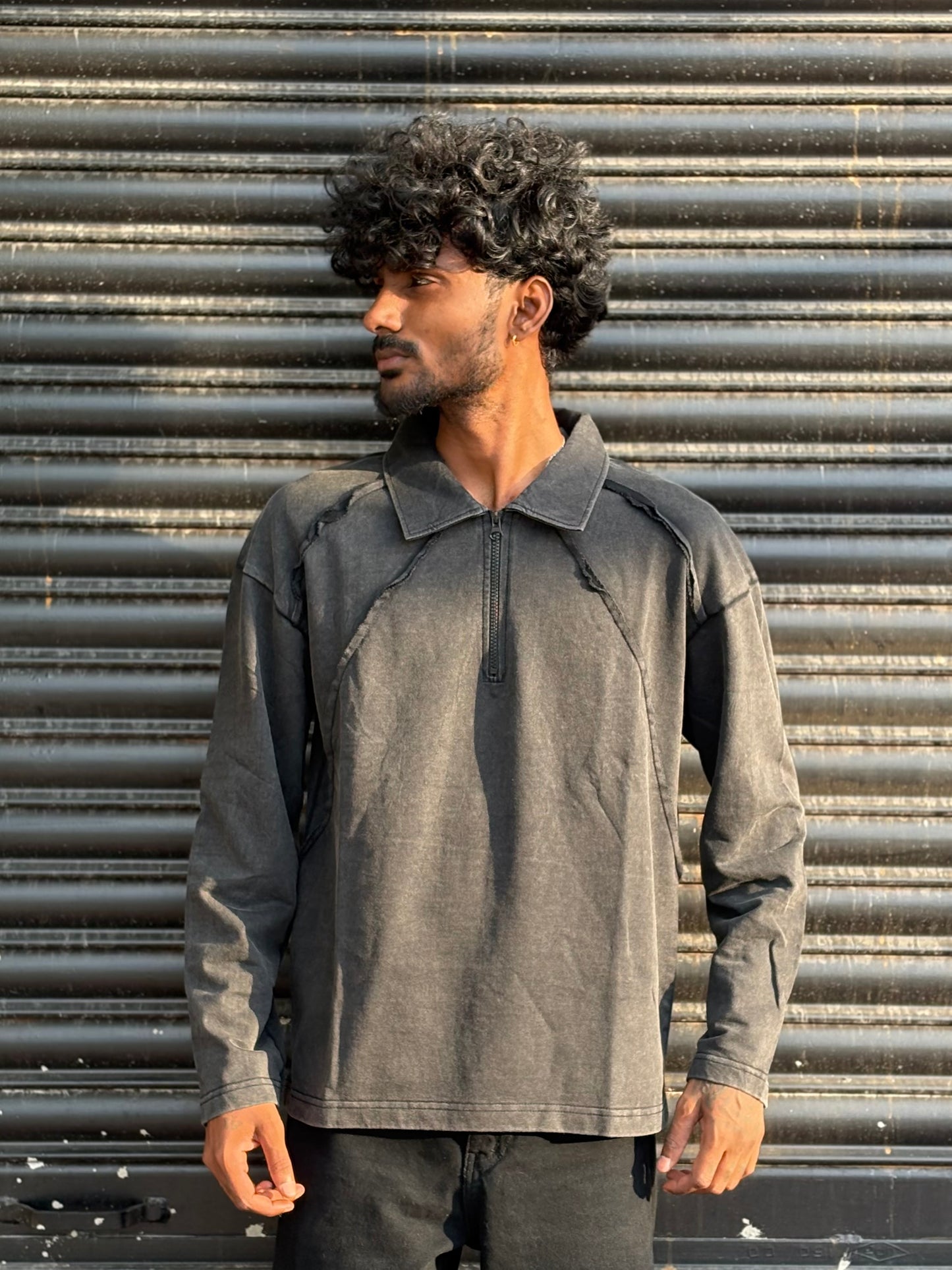 Black Full Sleeve Tshirt