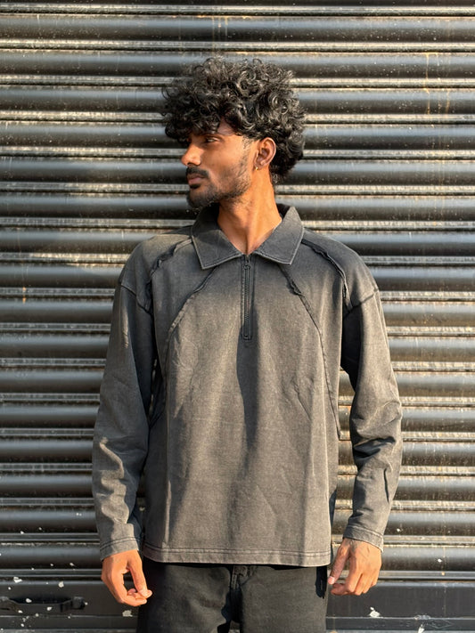 Black Full Sleeve Tshirt