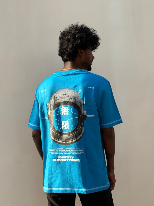 Blue Oversized Tshirt