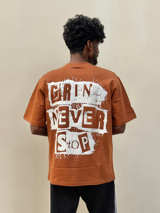 Brown Oversized Tshirt