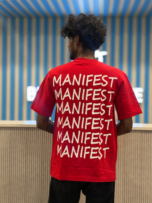 Red Oversized Tshirt