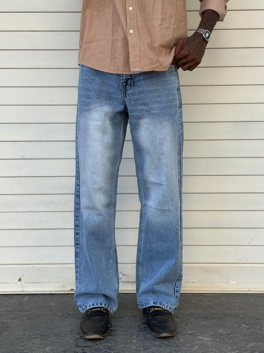 Light Blue Baggy Jeans