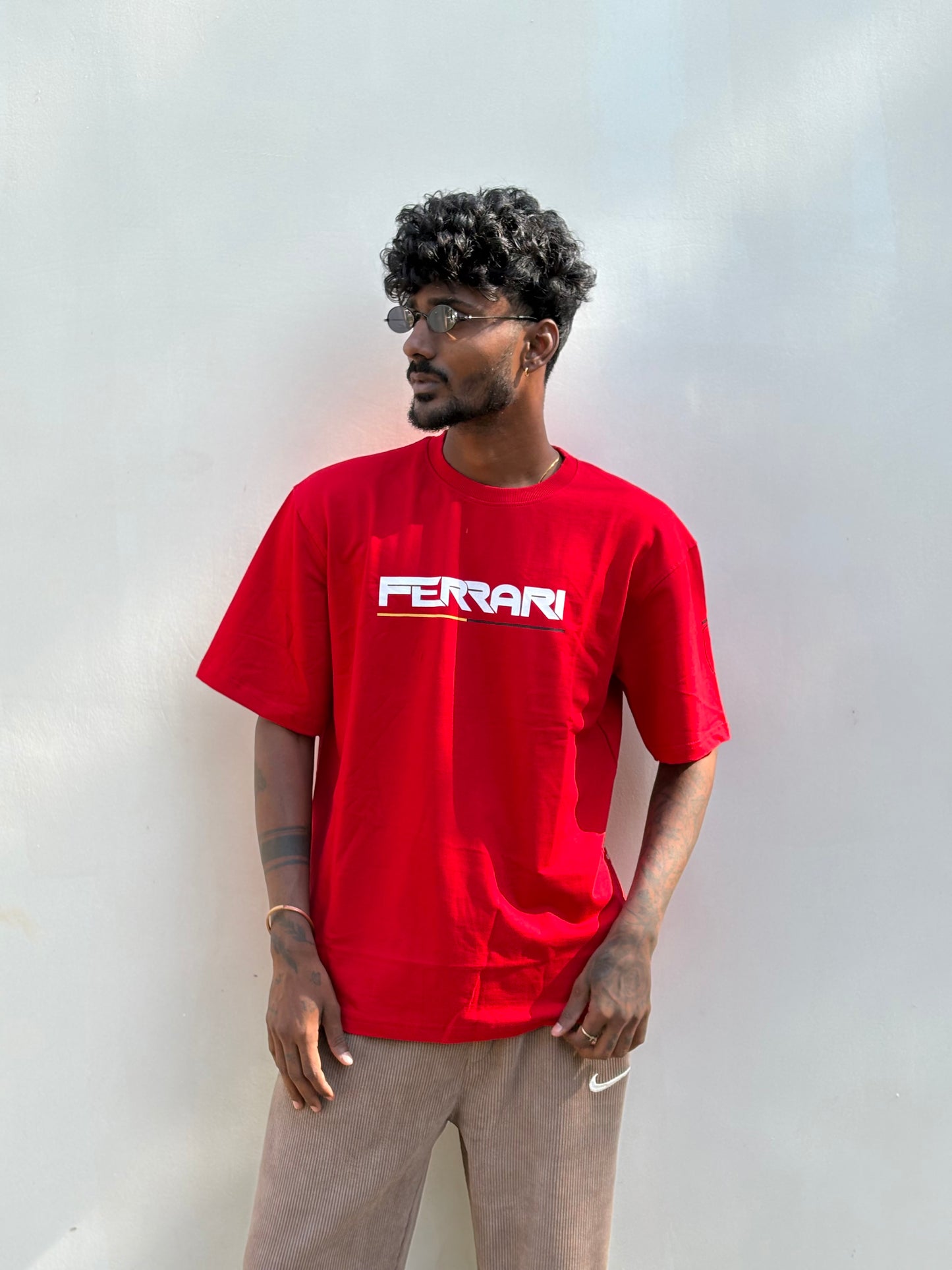Red Oversized Tshirt