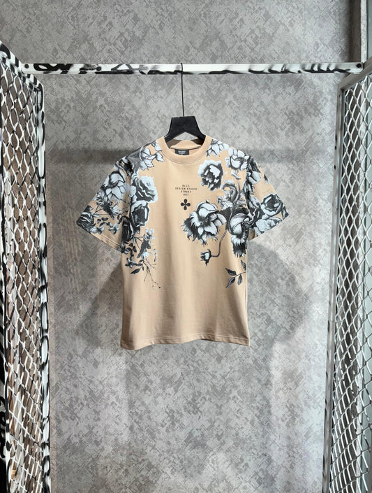 Cream Oversized Tshirt