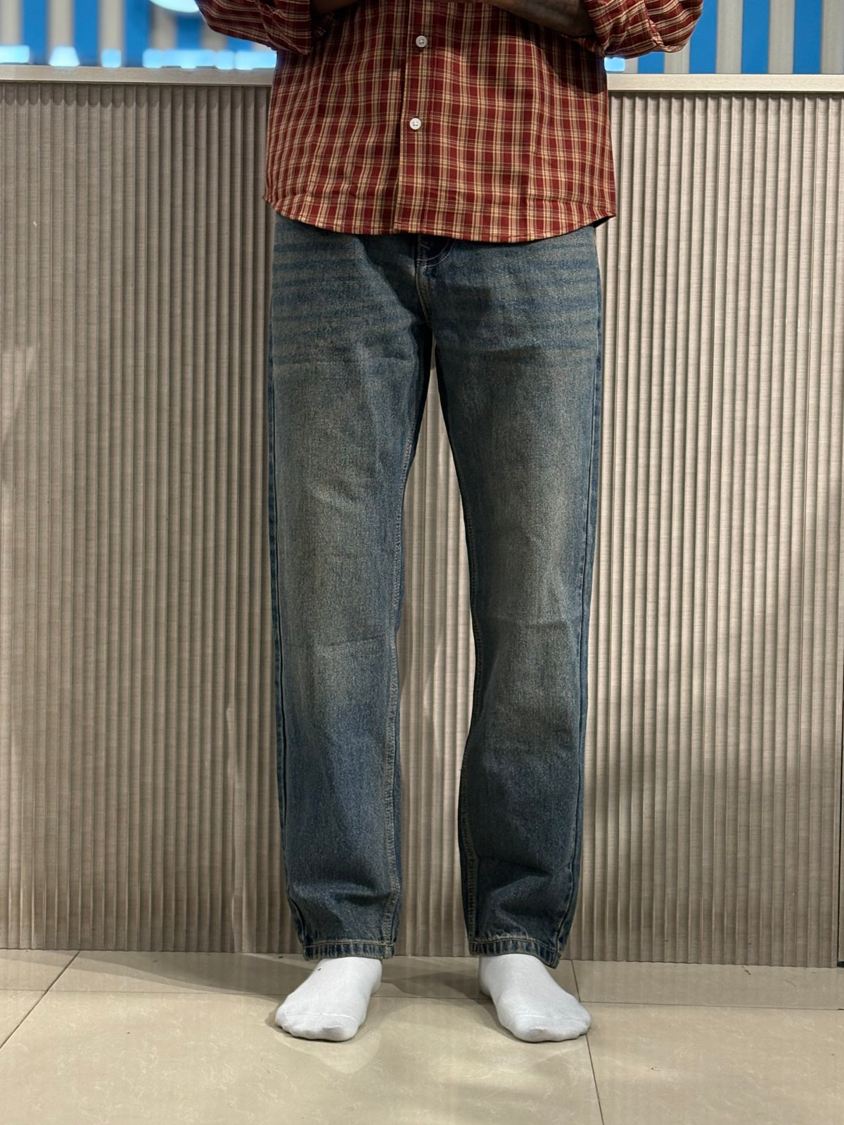 Blue Vintage Mom Fit Jeans