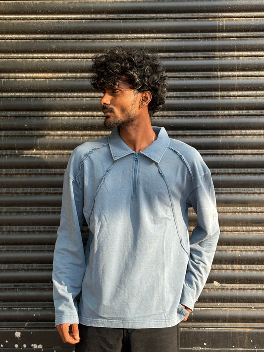 Blue Full Sleeve Tshirt