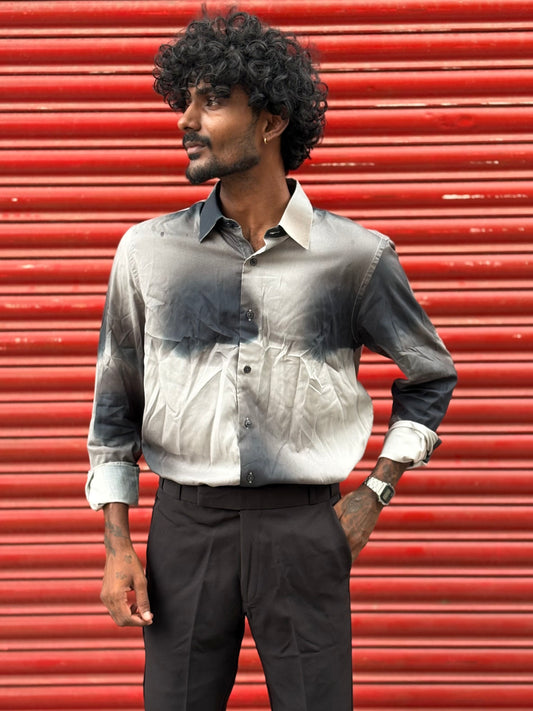 Black Printed Shirt