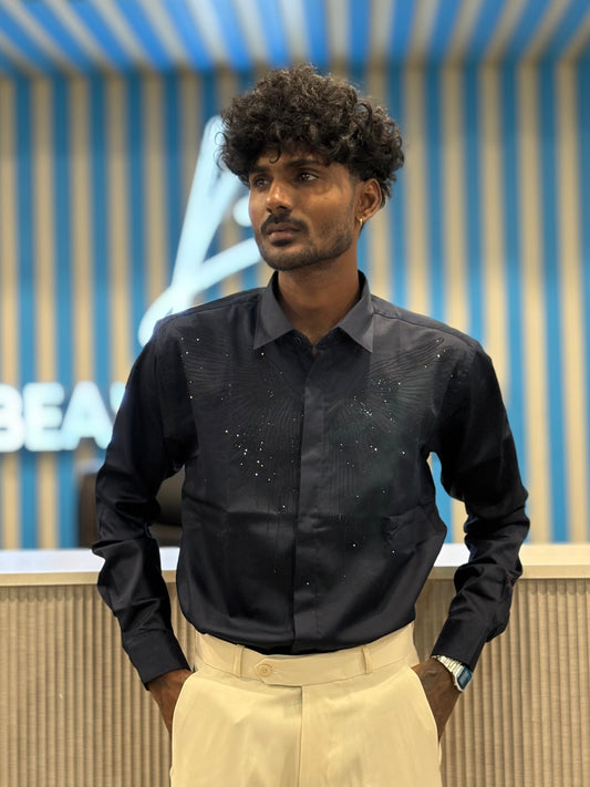 Blue Designer Shirt