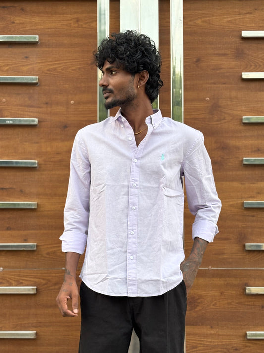 Light Purple Linen Shirt