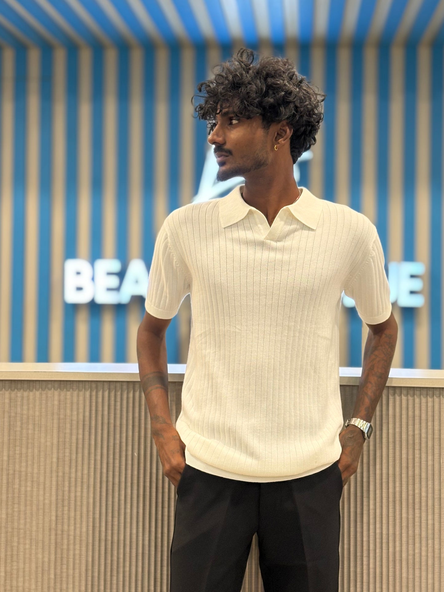 White Polo Tshirt