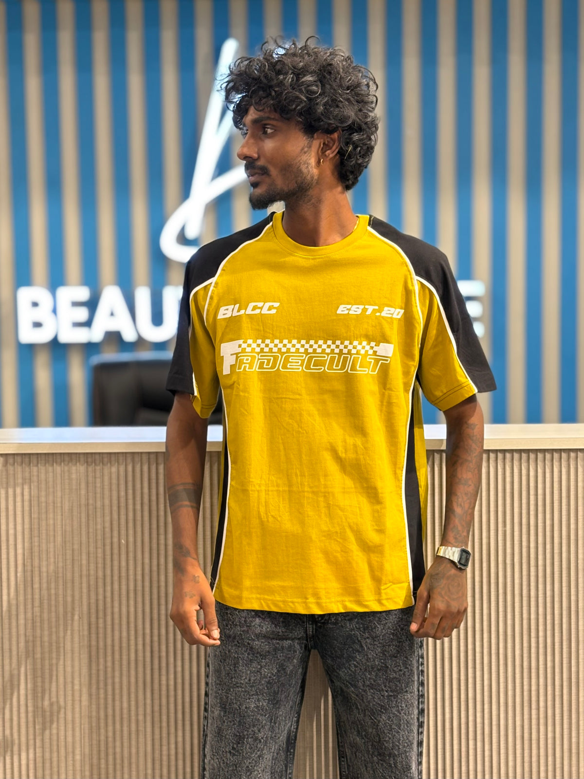 Yellow Oversized Tshirt