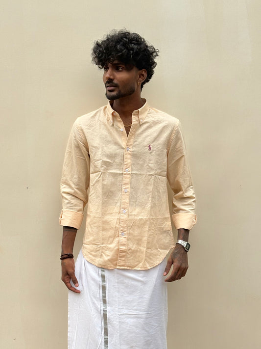 Yellow Linen Shirt
