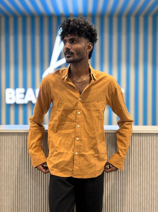 Brown Linen Shirt