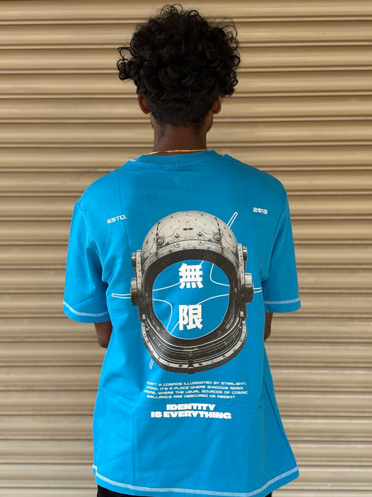 Blue Oversized T-Shirt