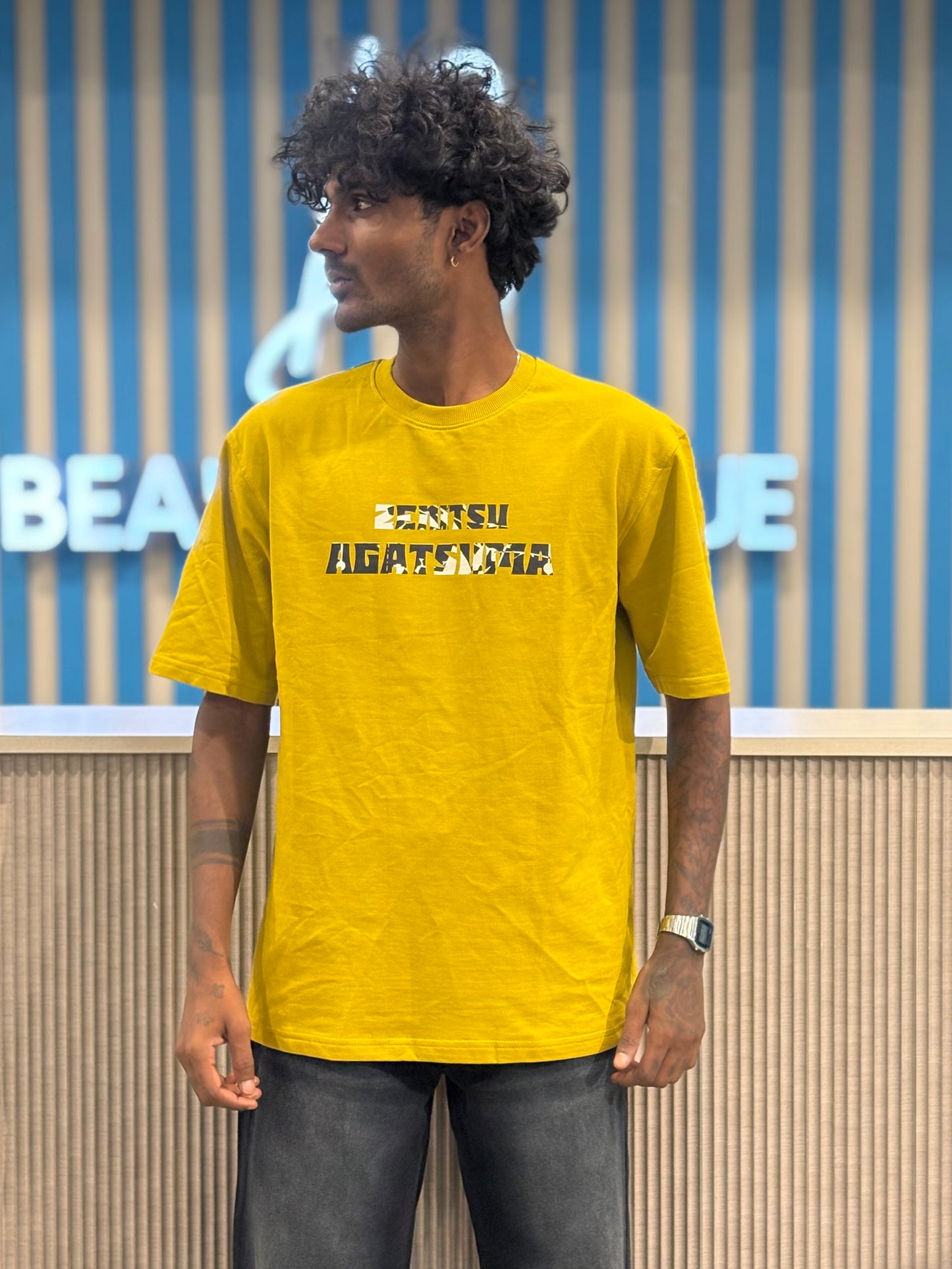 Yellow Oversized Tshirt