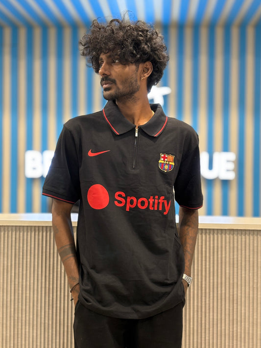 Barcelona Zipper Oversized Tshirt