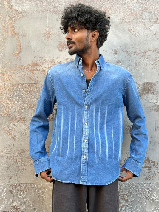 Blue Denim Shirt