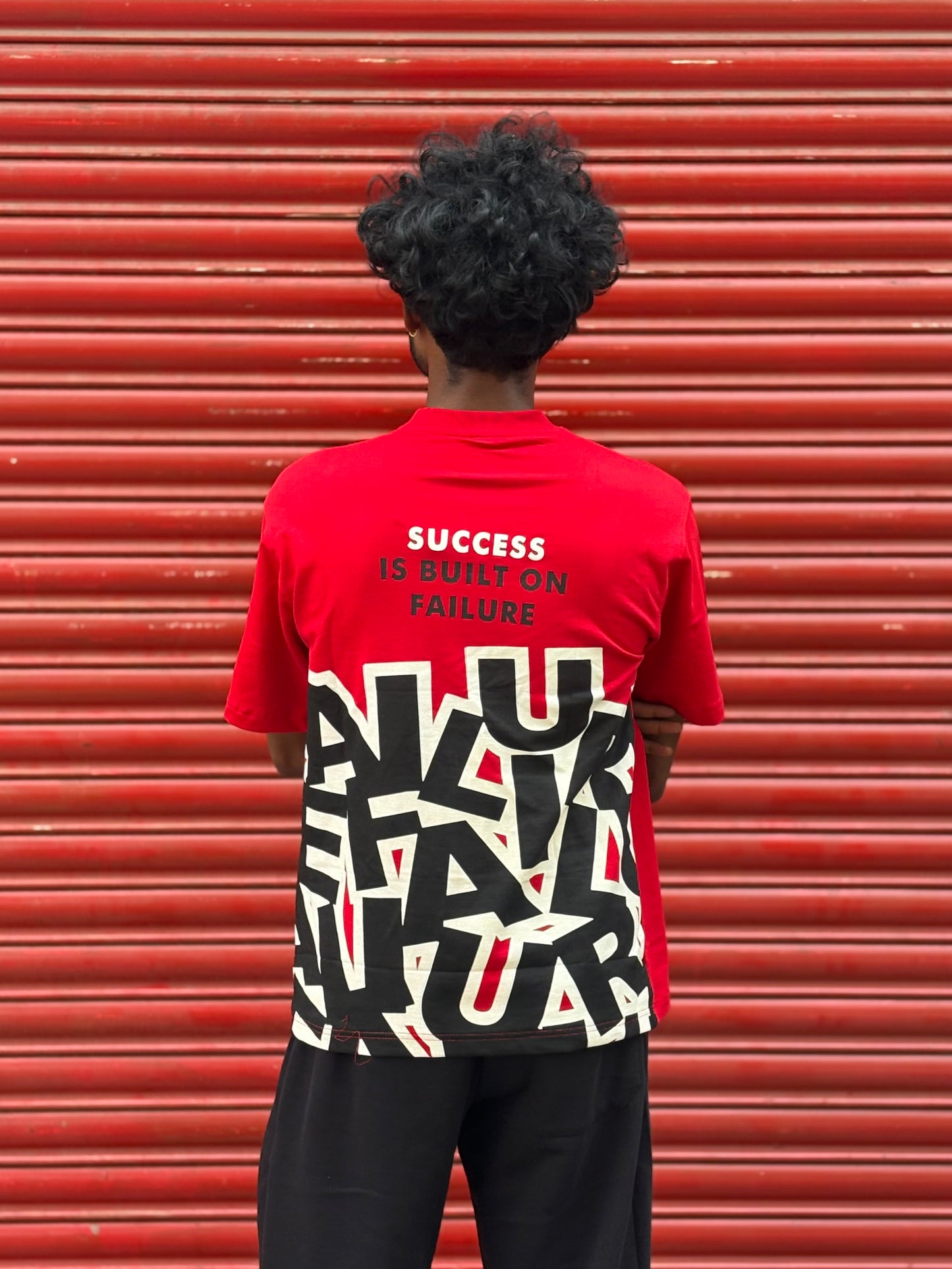 Red Oversized Tshirt