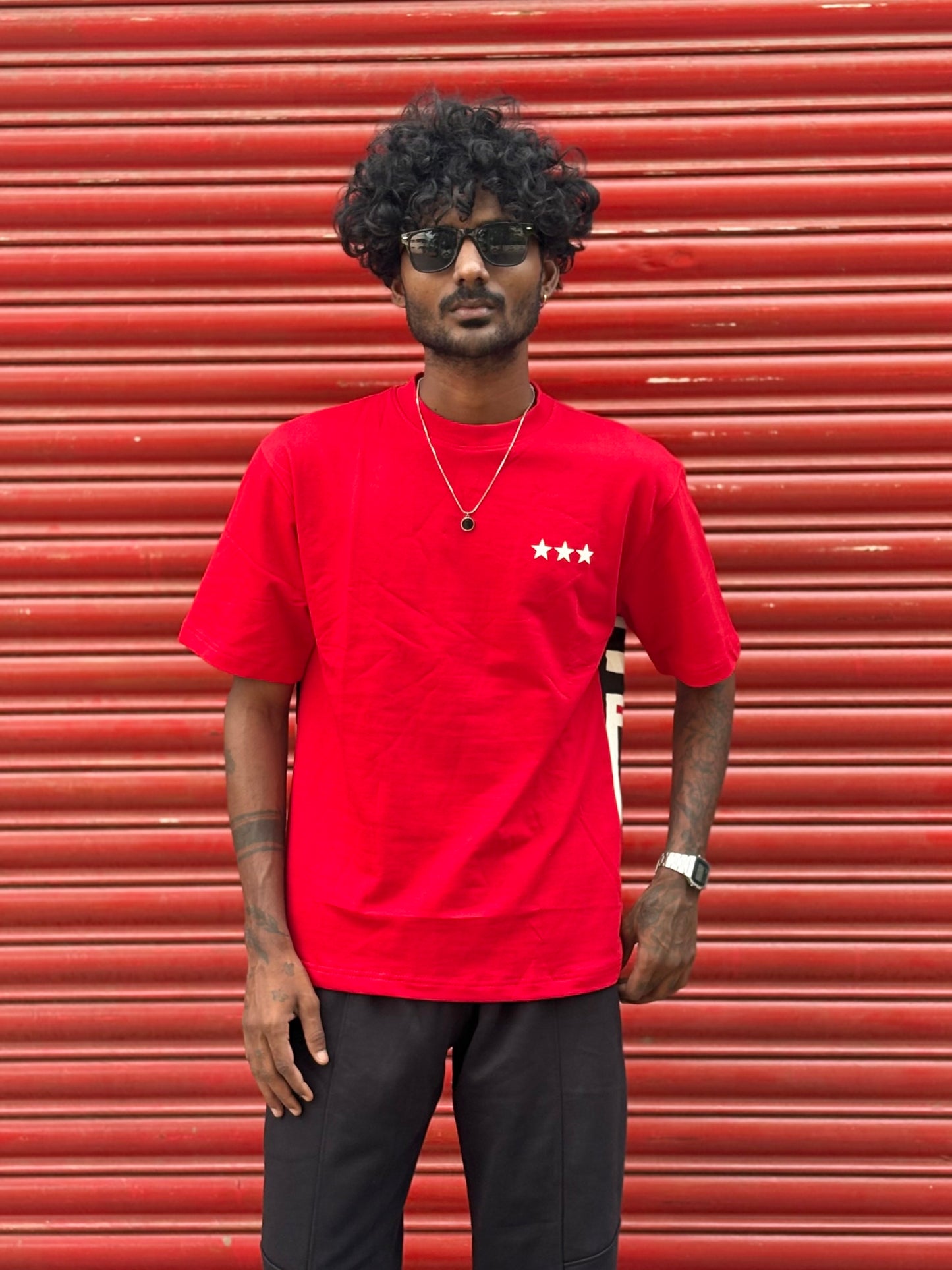Red Oversized Tshirt