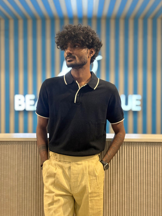Black Polo Tshirt
