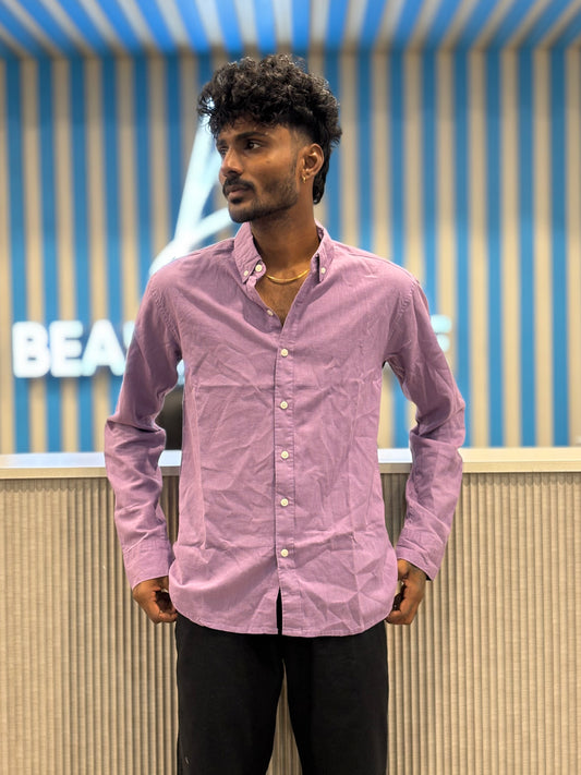 Lavender Linen Shirt