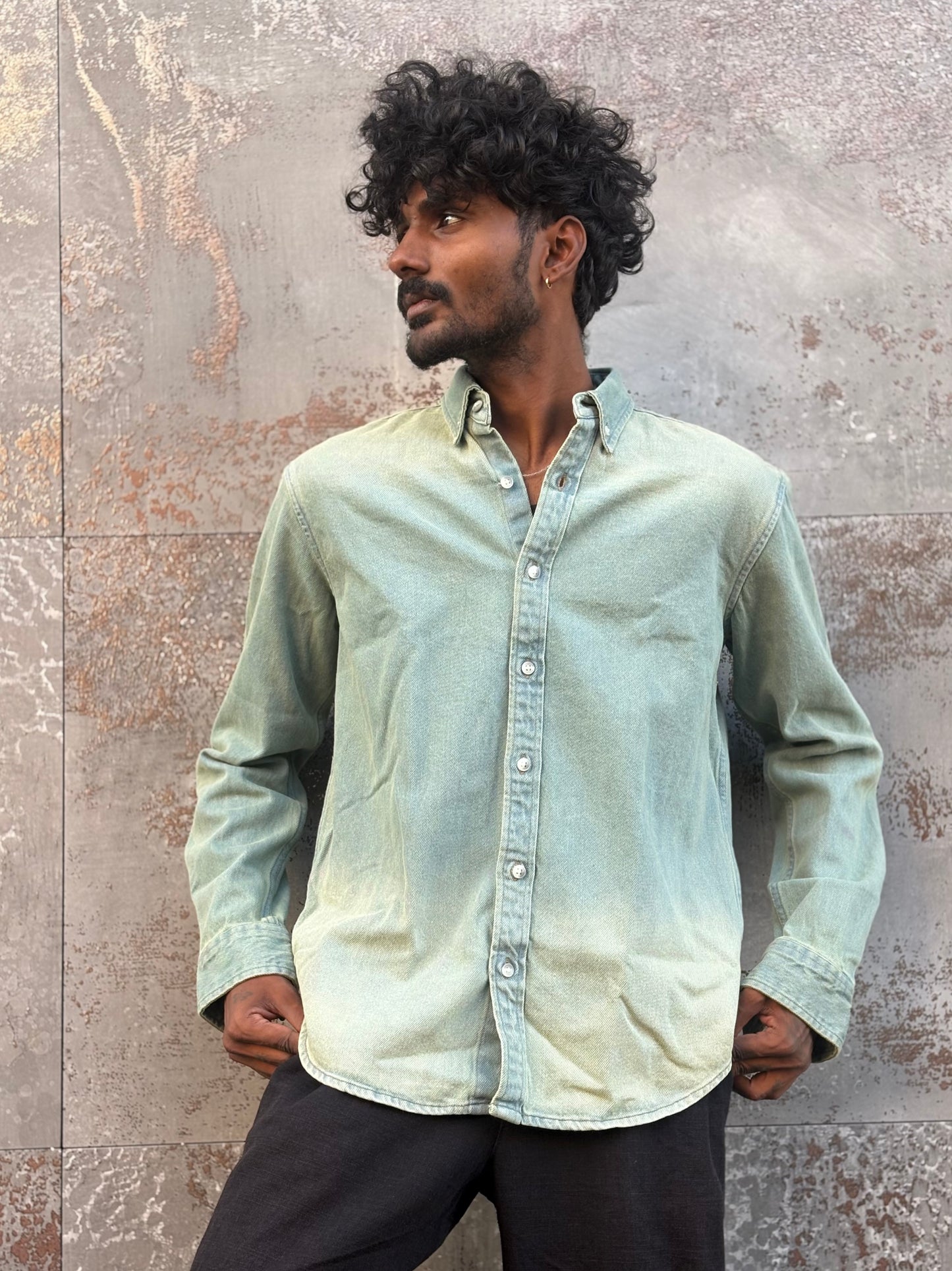 Light Blue Denim Shirt