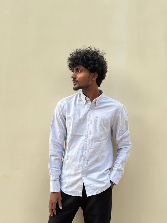 Light Grey Cotton Shirt