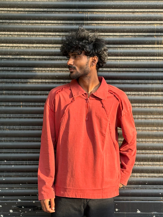 Red Full Sleeve Tshirt