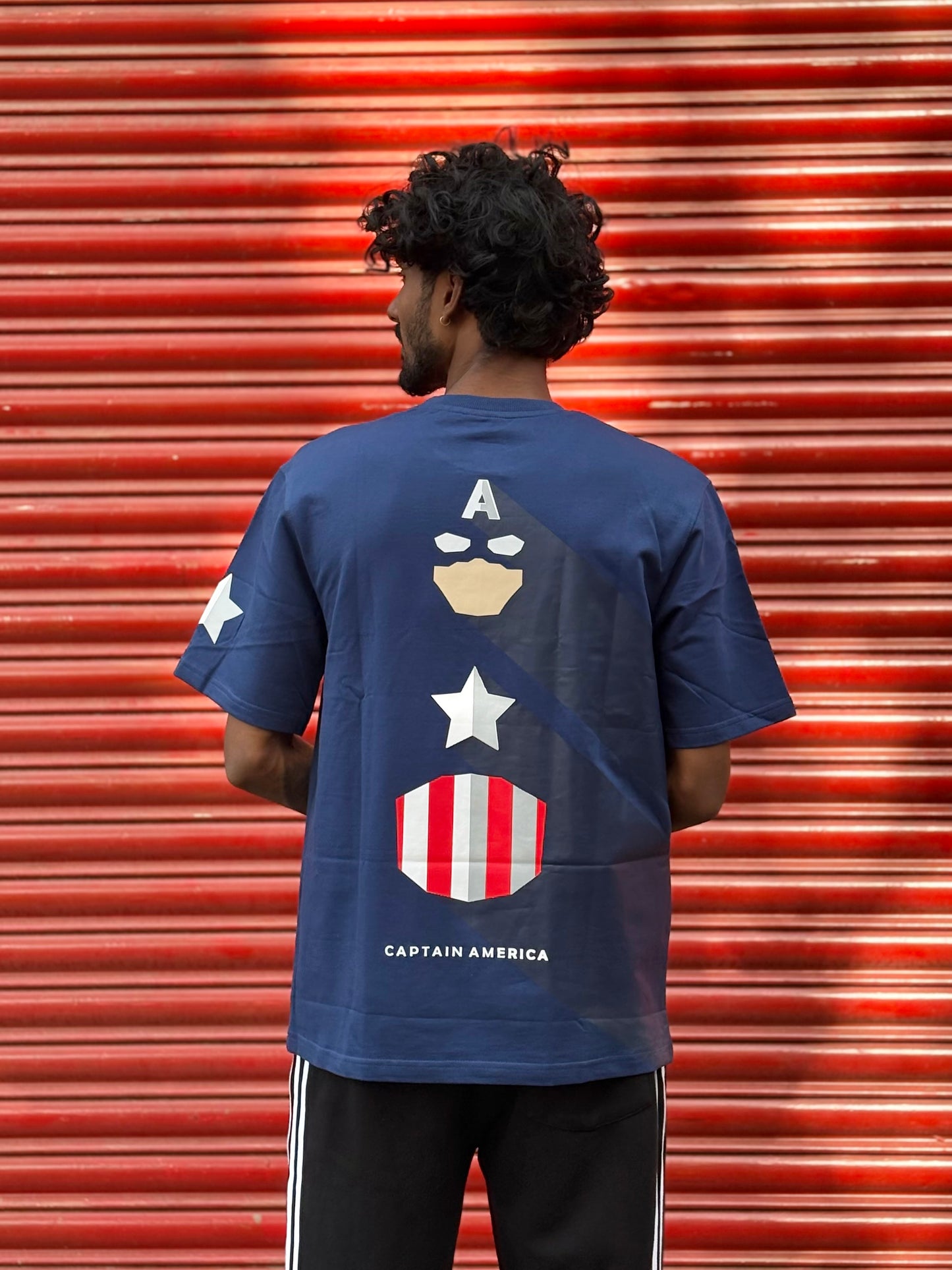 Blue Oversized Tshirt