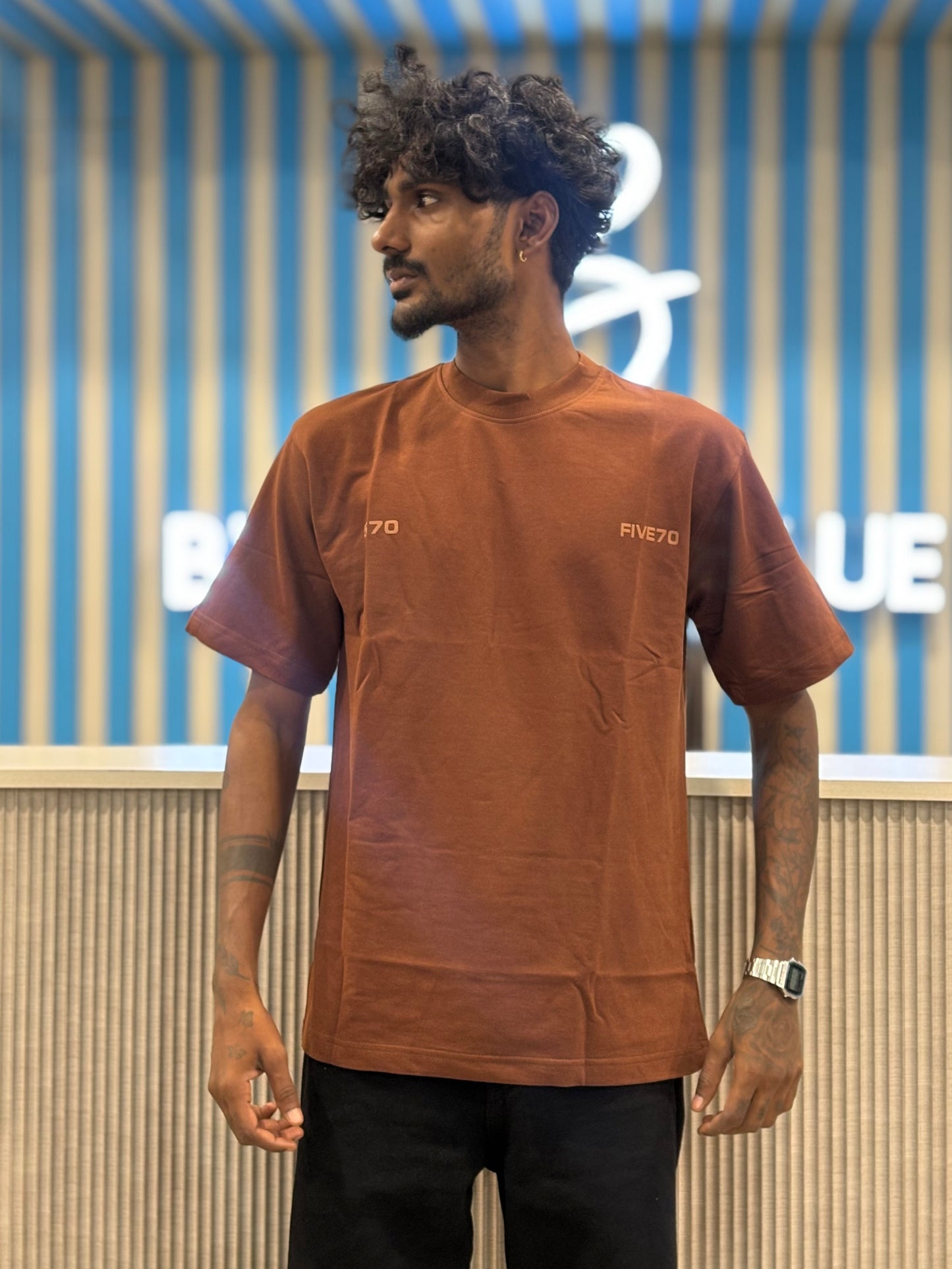 Brown Oversized Tshirt