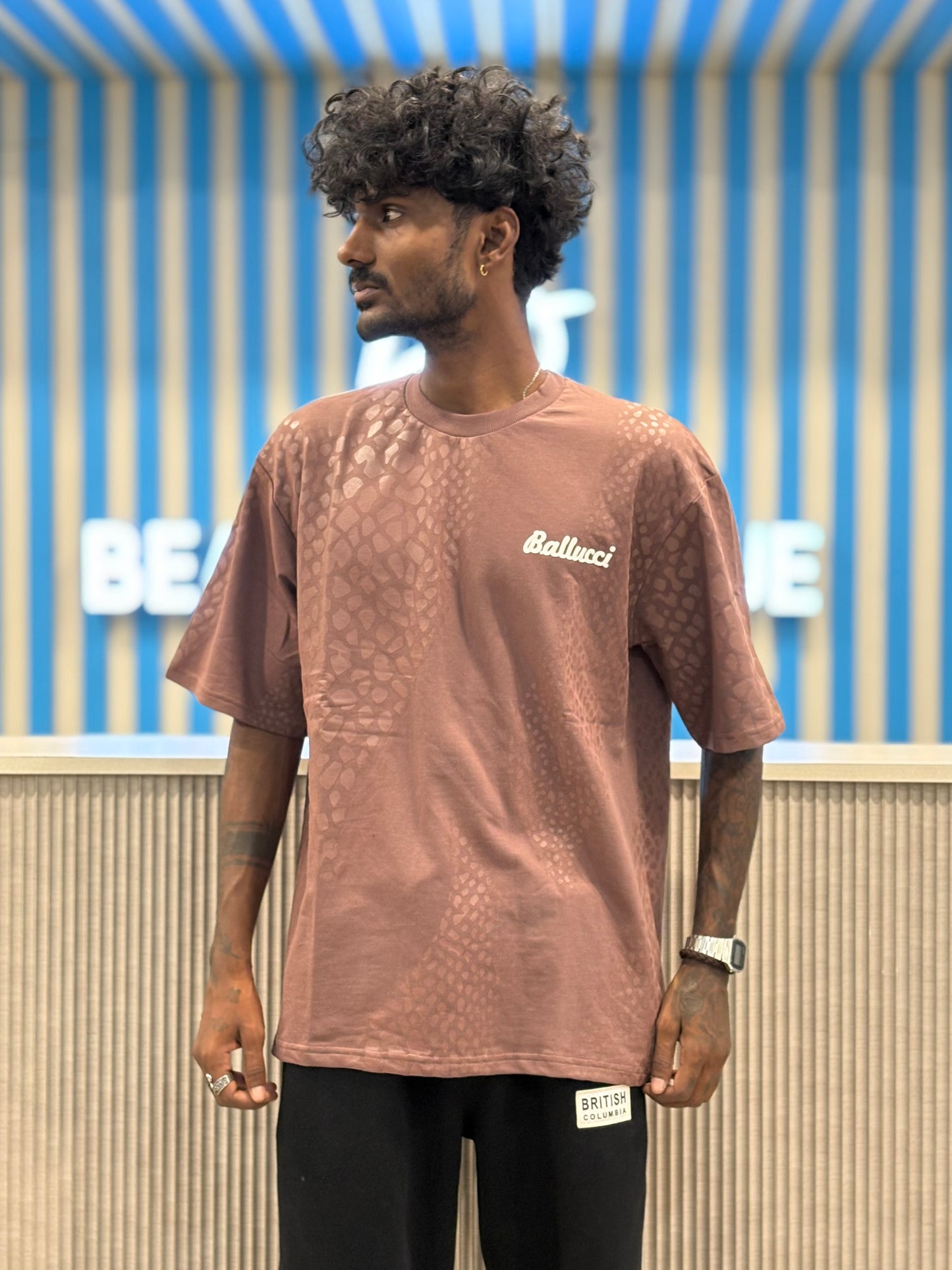 Brown Oversized Tshirt