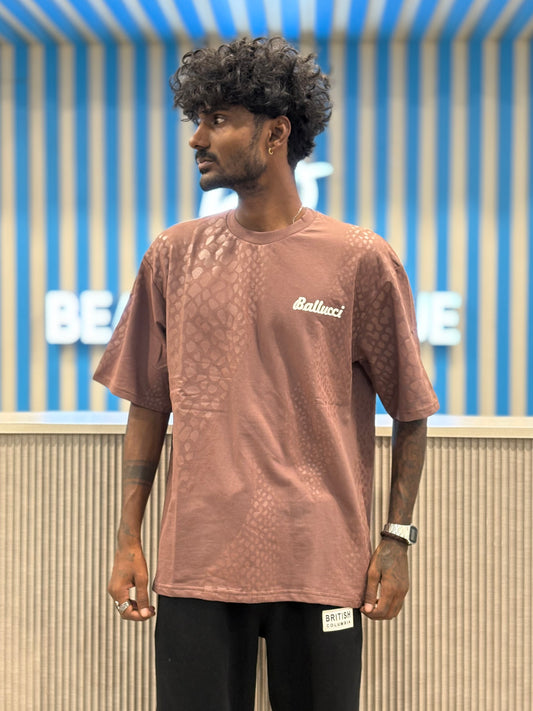 Brown Oversized Tshirt